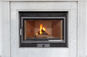 Kaminkassette - Vorher Nachher