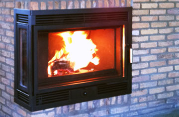 Kaminkassette - Einbaubeispiel