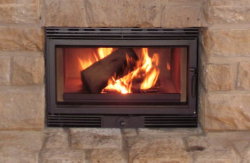 Kaminkassette - Vorher Nachher