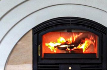 Kaminkassette - Einbaubeispiel