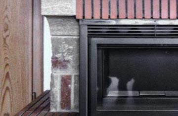 Kaminkassette - Einbaubeispiel