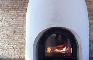 Kaminkassette - Einbaubeispiel