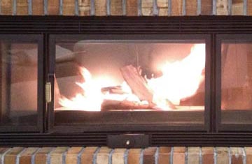 Kaminkassette - Einbaubeispiel