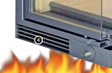 Stromboli® Heizkassette Kaltlufteintritt